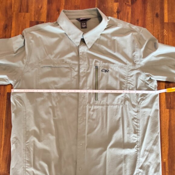 Outdoor Research Long Sleeve Button Down - XL Green - Picture 3 of 5